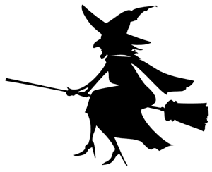 witch flying