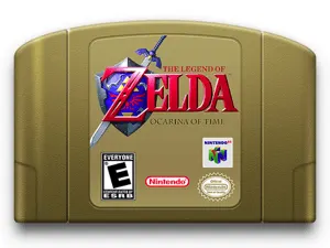 legend of zelda N64 game cartridge