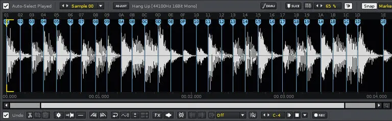 how to chop a sample - beat slicing