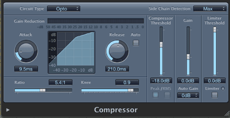 logic pro compressor