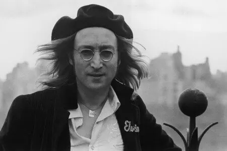 John Lennon in Elvis Jacket
