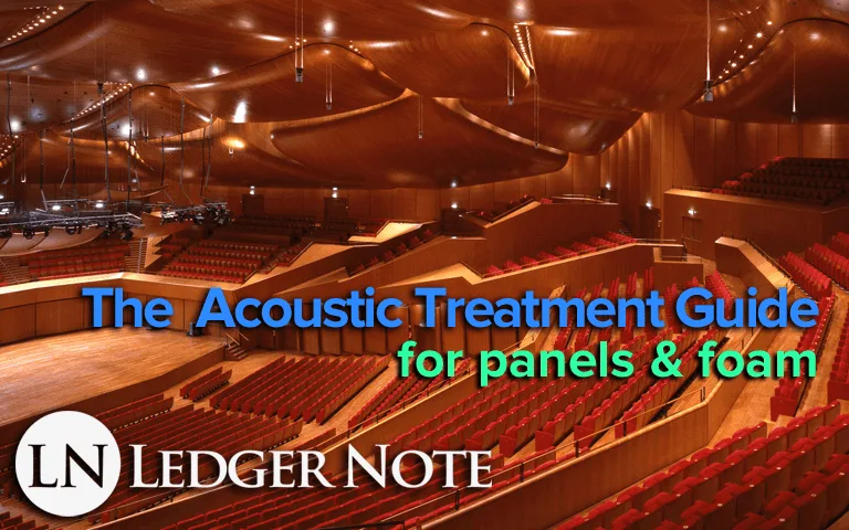 the acoustic treatment guide for panels and foam