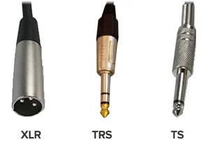 analog cable types for recording studios