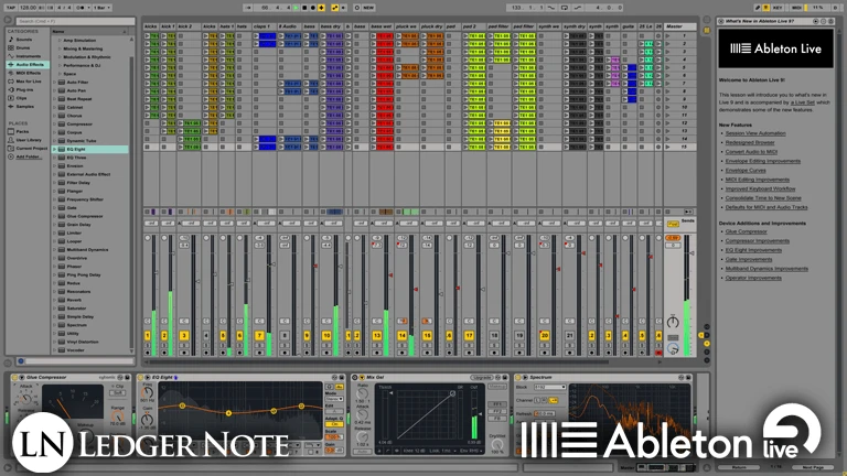ableton live 9 - the preferred digital audio workstation of the dubstep maker