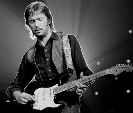 eric clapton played guitar with the beatles