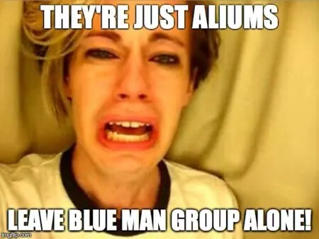 leave blue man group alone