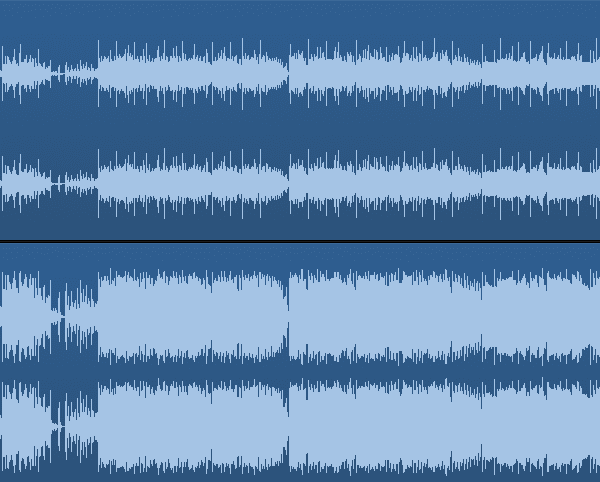 before and after mastering