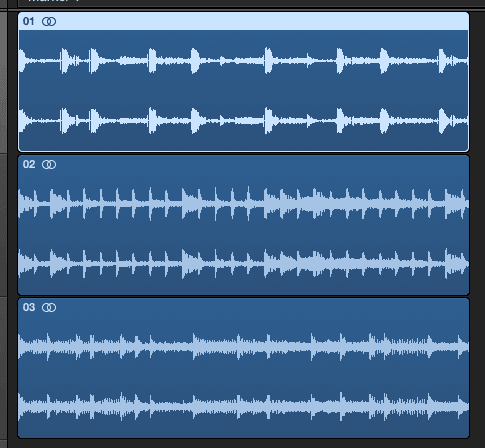 before normalization volume adjustment that brings all of your songs up to competitive volumes