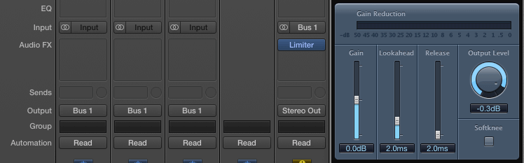 multitrack and limiter settings view help ensure your matching song levels aren't peaking, clipping, and distorting