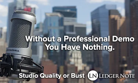 professional demo studio quality is a must for music artist branding