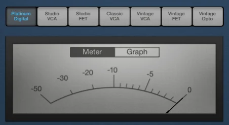 logic pro x compressor types