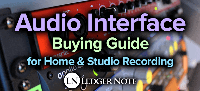 audio interface buying guide for home & studio recording