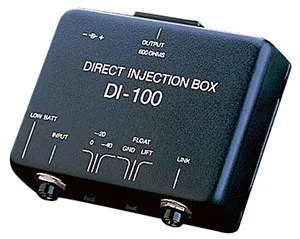 direct injection box unbalanced to balanced signal