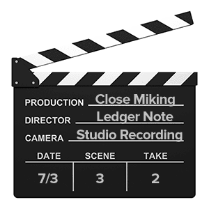 sync clapper board