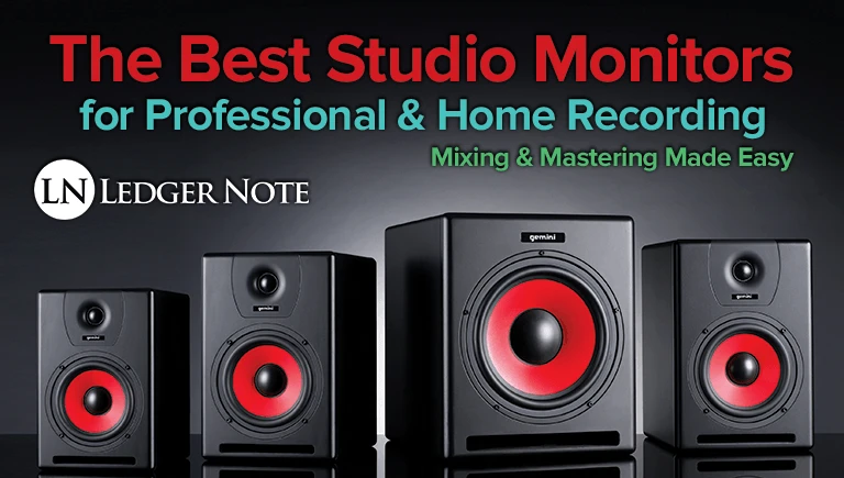 The Best Studio Monitors & Speakers for Home & Pro Audio | LedgerNote