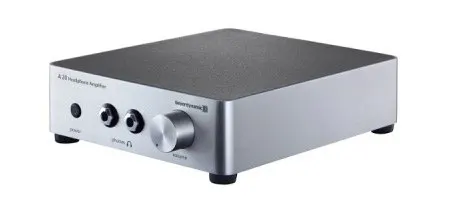 A Desktop Chassis Style Headphone Amplifier, usable for open vs closed headphones regardless