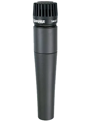 The Shure SM57, the definitive guitar amp mic