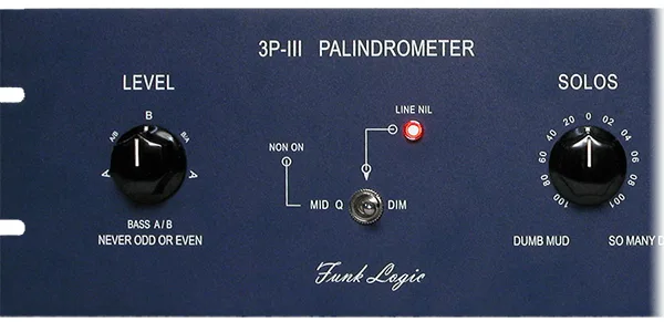 funklogic palindrometer left side