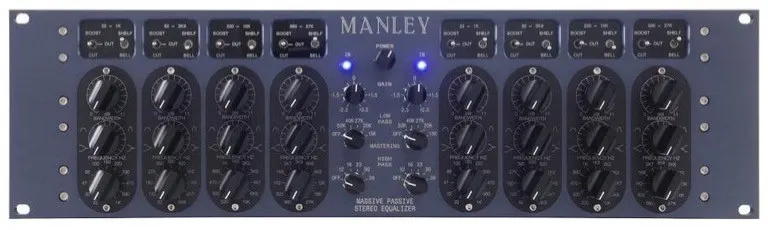 the best equalizer for mastering manley labs massive passive