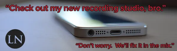 iphone music recording