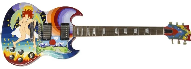 eric clapton the fool replica guitar