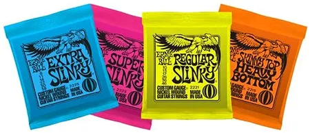 ernie ball guitar strings packs