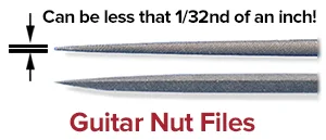 guitar nut files