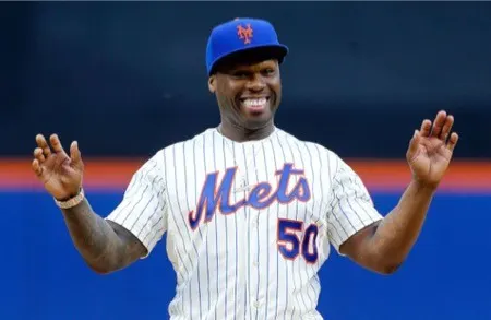 mets first pitch 50 cent