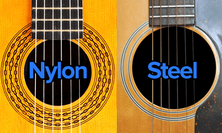 nylon versus steel guitar strings