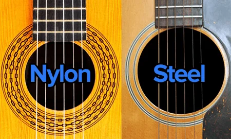 nylon versus steel guitar strings