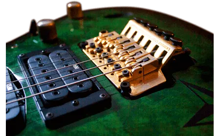 a floyd rose guitar bridge is one item that makes a guitar expensive