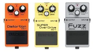 distortion overdrive fuzz tone