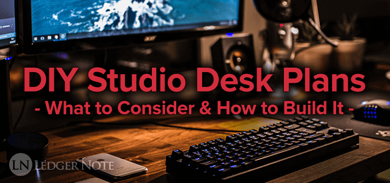 Diy Studio Desk Plans Custom Fit For Your Needs Ledgernote