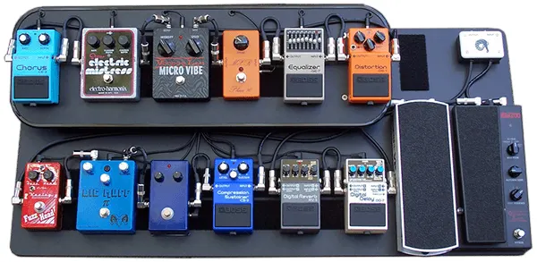 guitar pedal board