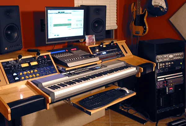 Diy Studio Desk Plans Custom Fit For