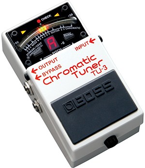 boss chromatic tuner tu3 guitar pedal
