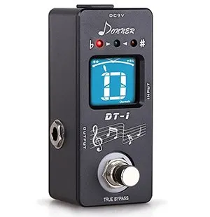 donner dt-1 chromatic guitar tuner pedal