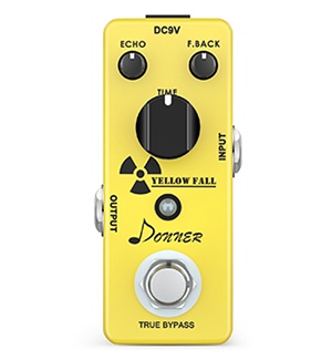 Donner Yellow Fall Vintage Pure Analog Delay Guitar Effect Pedal