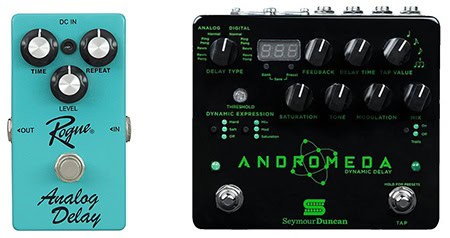 simple vs complex delay pedal