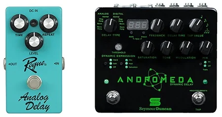 simple vs complex delay pedal