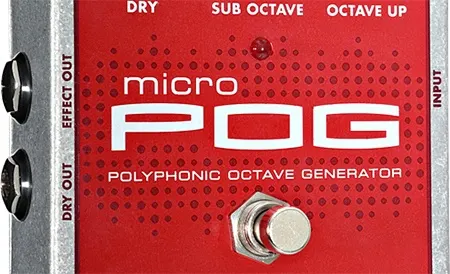 dry out and effect out on octave pedal