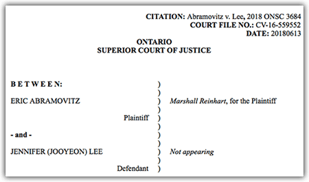 Abramovitz versus Lee