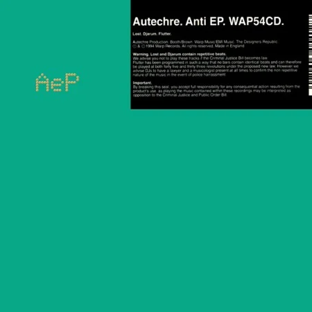 autechre anti ep