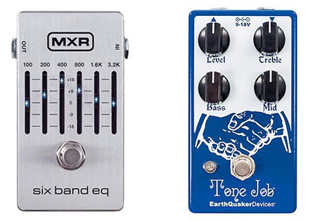 graphic eq guitar pedal vs three band eq pedal