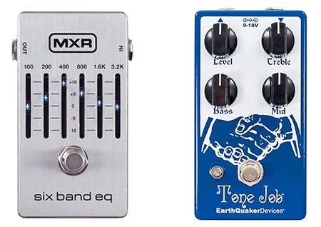 graphic eq guitar pedal vs three band eq pedal