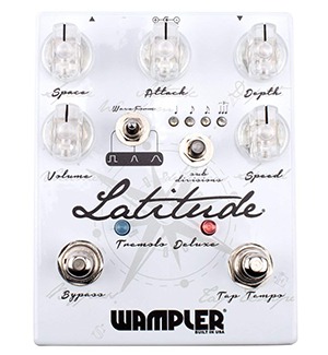 Wampler Pedals Latitude Deluxe V2 Tremolo Effects Pedal