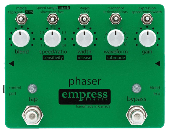 Empress Effects Phaser Guitar Effects Pedal