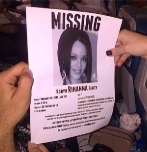 rihanna 777 tour flight 666 music publicity stunt