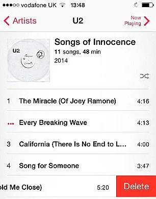u2 itunes songs of innocence fail, apple's stupid music publicity stunt