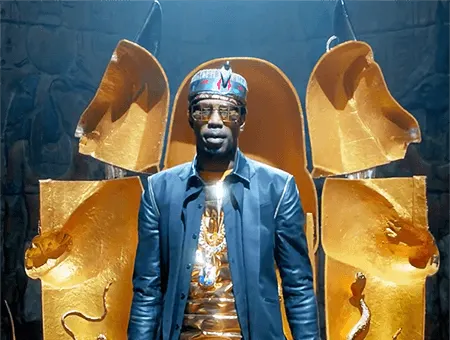 juicy j from dark horse video with katy perry
